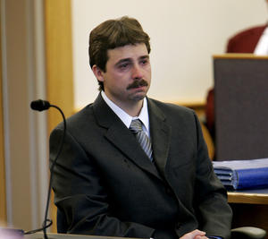 William Flynn (serving a 28 years-to-life prison term ,for killing Pamela Smart's husband).  (AP Photo/Cheryl Senter, File Pool)